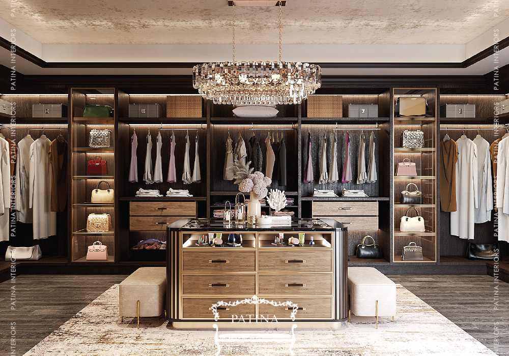 Dressing Room Interior Design Portfolio Patina Interiors