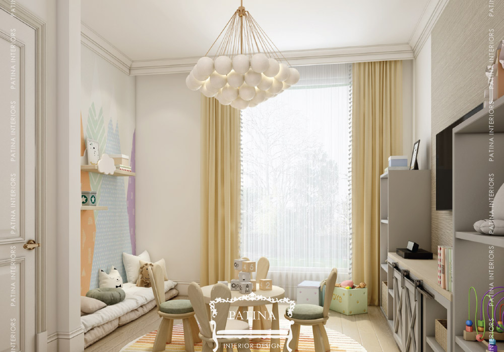 Kids Playroom Interior Design Portfolio | Patina Interiors