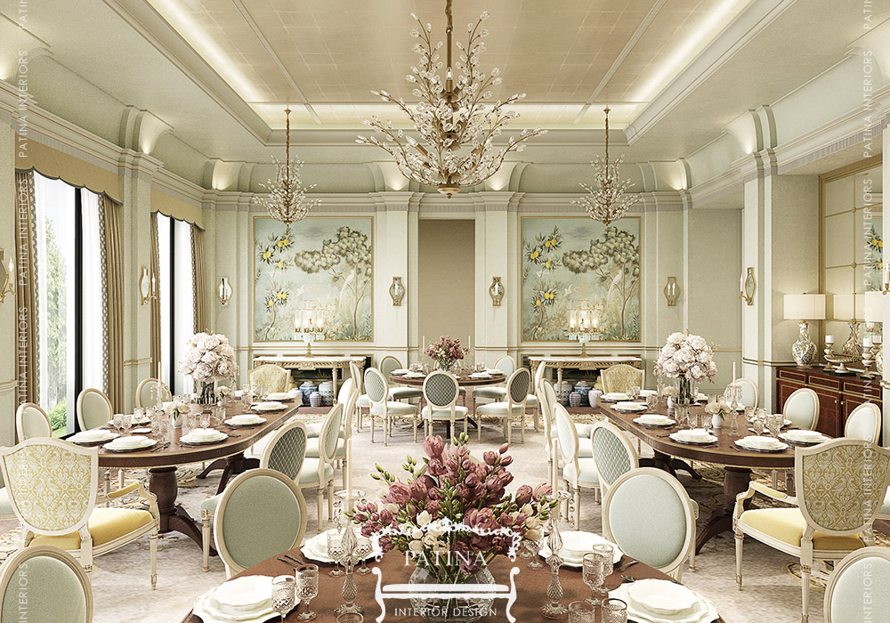 Luxury Dining Room Interior Design Portfolio | Patina InteriorsPatina ...