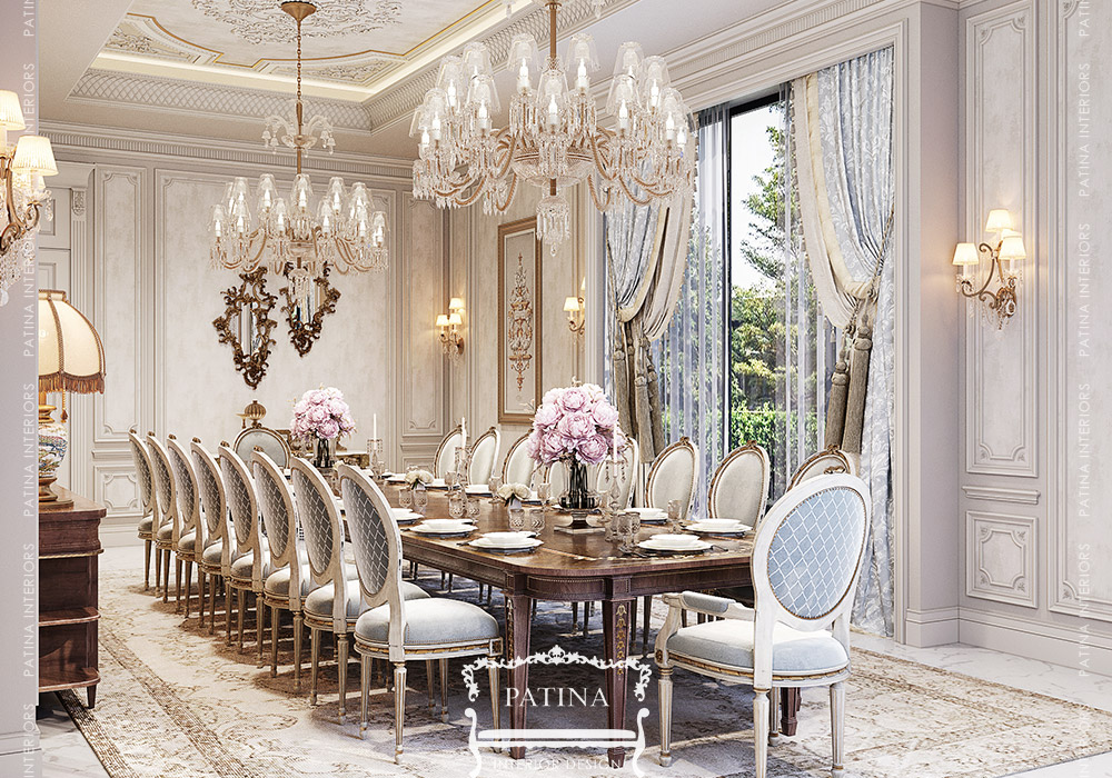 Luxury Dining Room Interior Design Portfolio | Patina InteriorsPatina ...