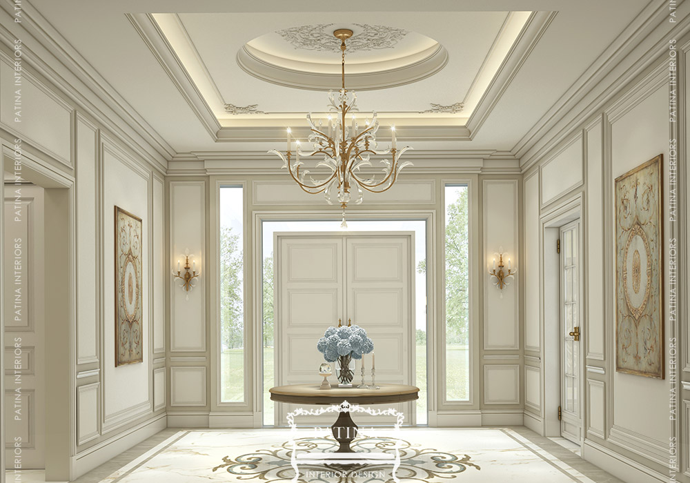 Entrance Lobby Design Portfolio | patina Interiors, Abu Dhabi, UAE ...