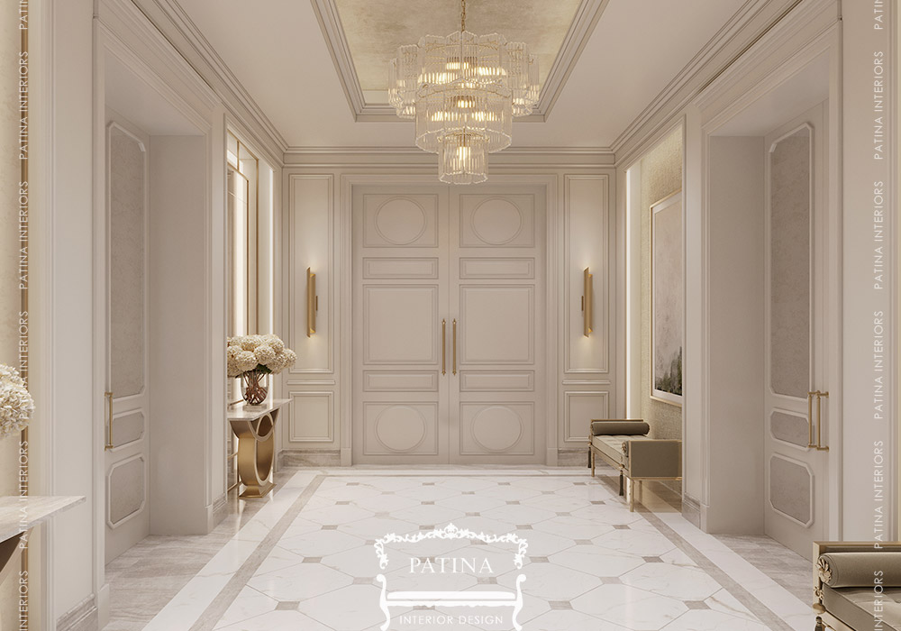 Entrance Lobby Design Portfolio | patina Interiors, Abu Dhabi, UAE ...