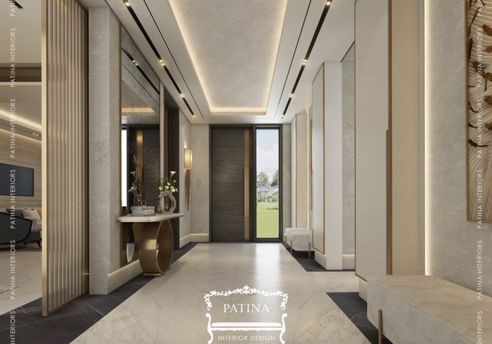 Entrance Lobby Design Portfolio | patina Interiors, Abu Dhabi, UAE ...
