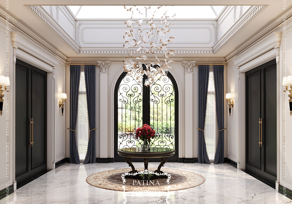 Entrance Lobby Design Portfolio | patina Interiors, Abu Dhabi, UAE ...