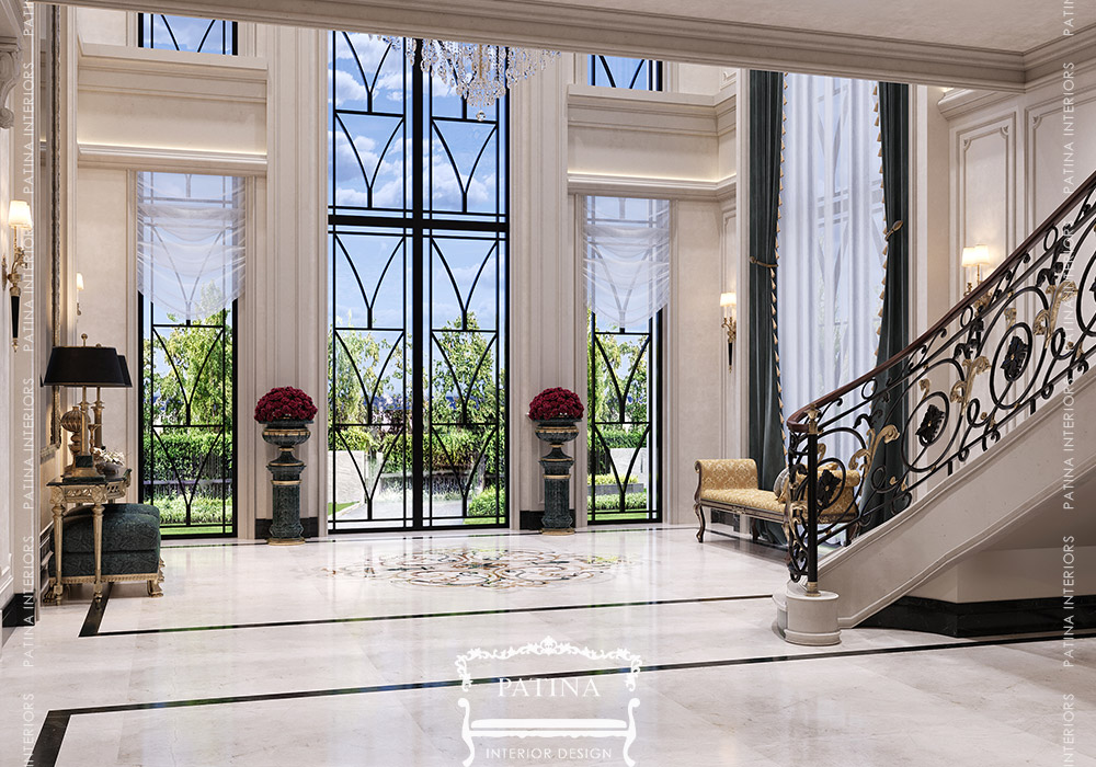 Entrance Lobby Design Portfolio | patina Interiors, Abu Dhabi, UAE ...