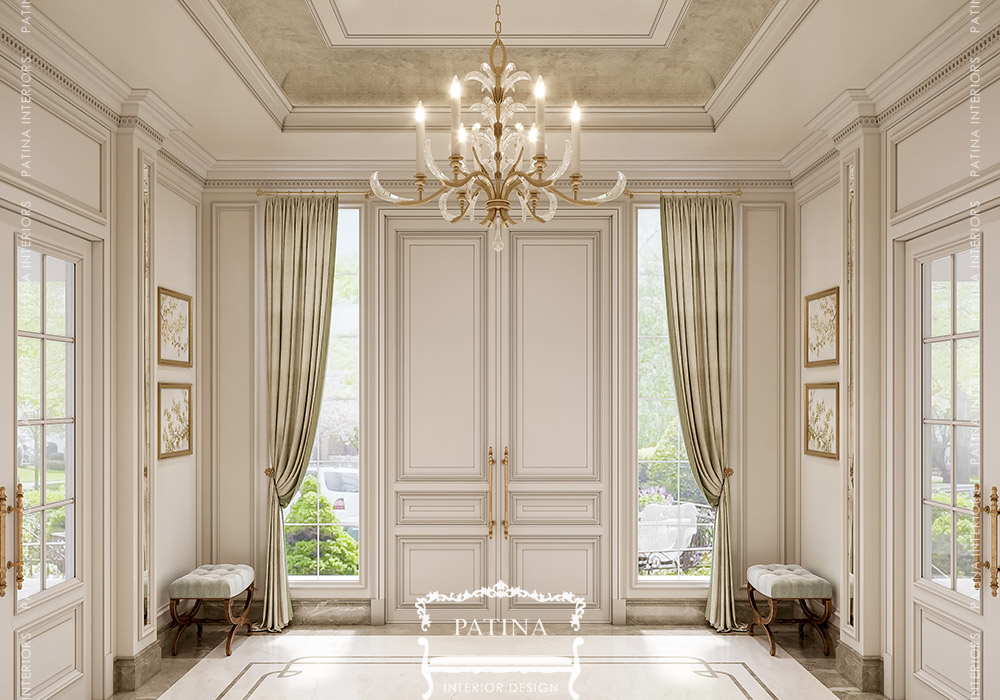 Entrance Lobby Design Portfolio | patina Interiors, Abu Dhabi, UAE ...