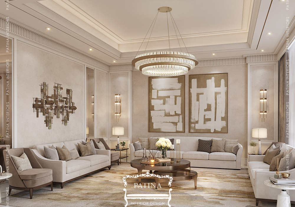 Luxury Majlis Interior Design in UAE | Patina InteriorsPatina Interiors ...