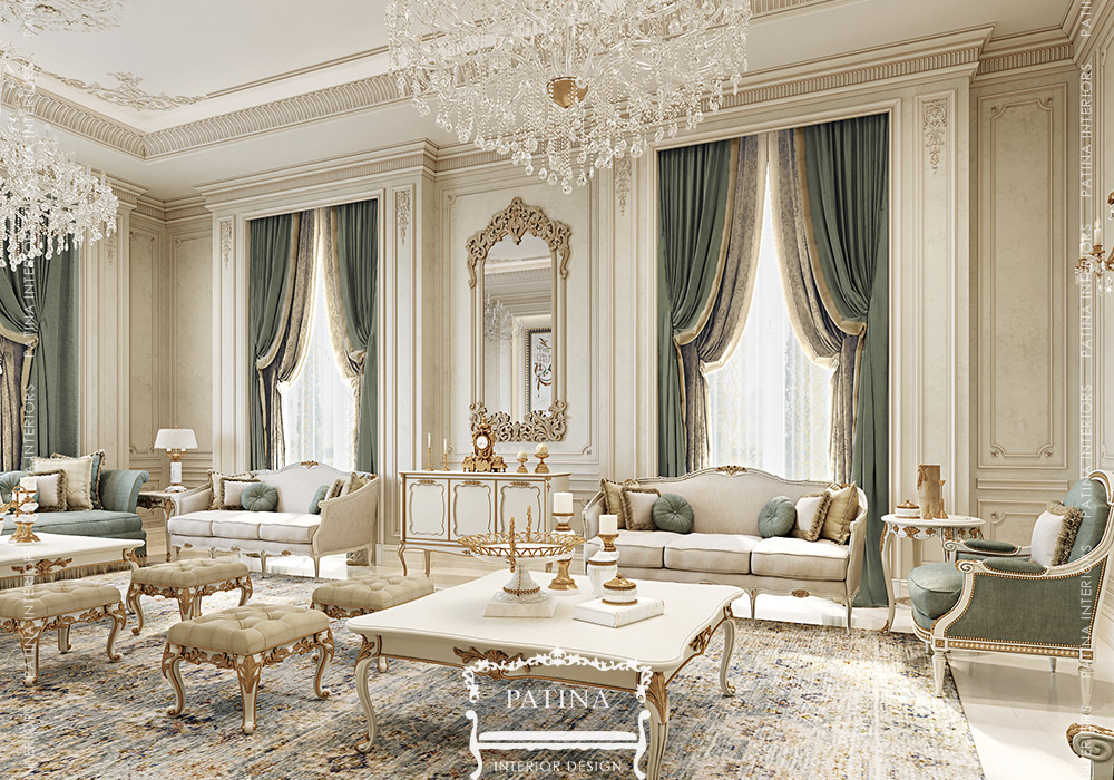 Luxury Majlis Interior Design in UAE | Patina InteriorsPatina Interiors ...