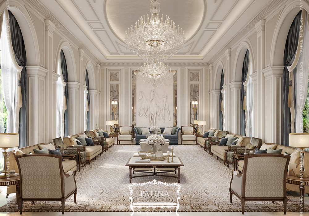 Luxury Majlis Interior Design in UAE | Patina InteriorsPatina Interiors ...