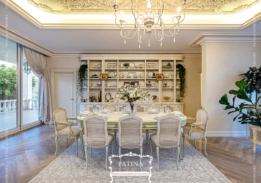 Classic French Style Majlis Design | Abu Dhabi - Patina InteriorsPatina ...