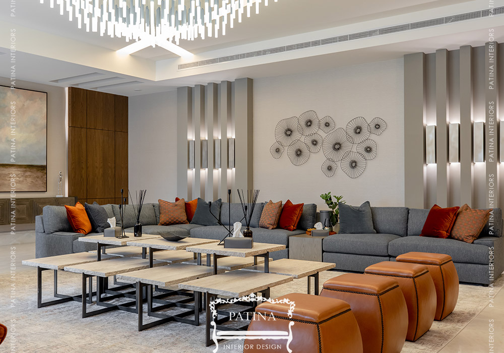 Lavish Men Majlis Design - Interior Design Project in Abu DhabiPatina ...
