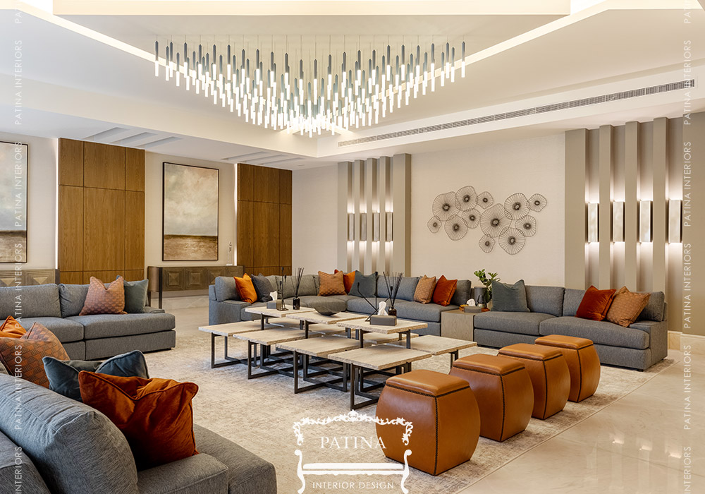 Lavish Men Majlis Design - Interior Design Project in Abu DhabiPatina ...