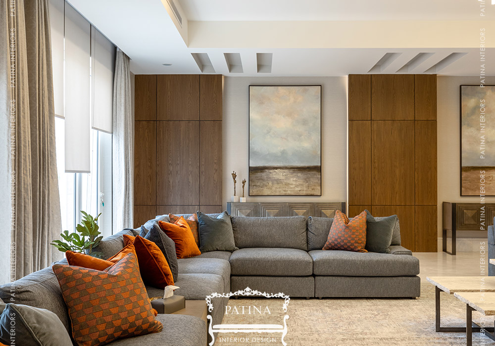 Lavish Men Majlis Design - Interior Design Project in Abu DhabiPatina ...