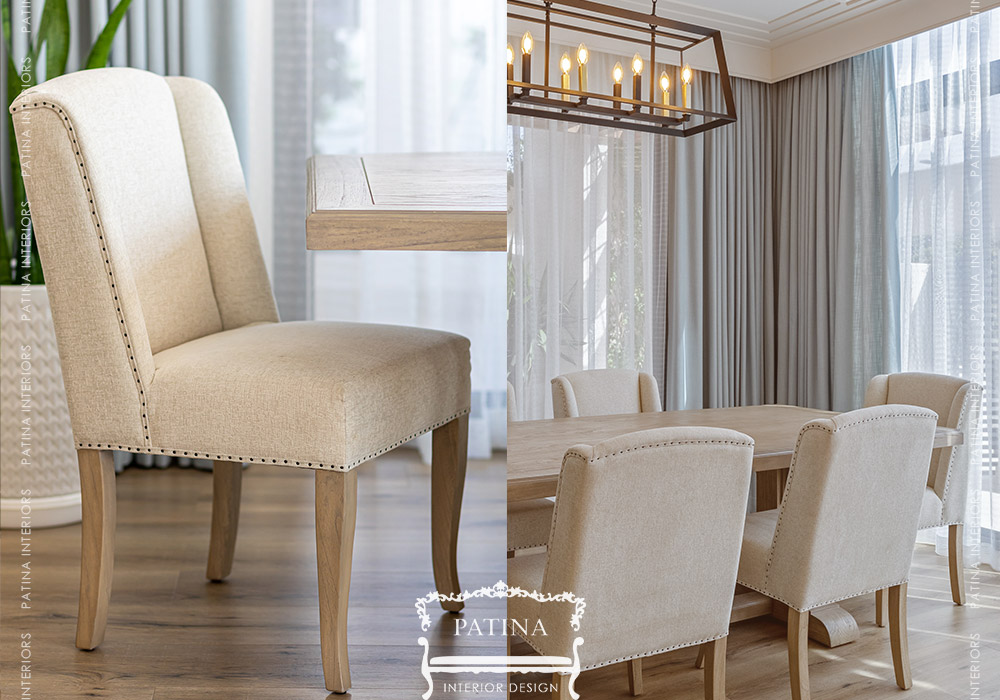 View of Rustic Charm Penthouse Interior Design - Abu Dhabi, UAEPatina Interiors ...