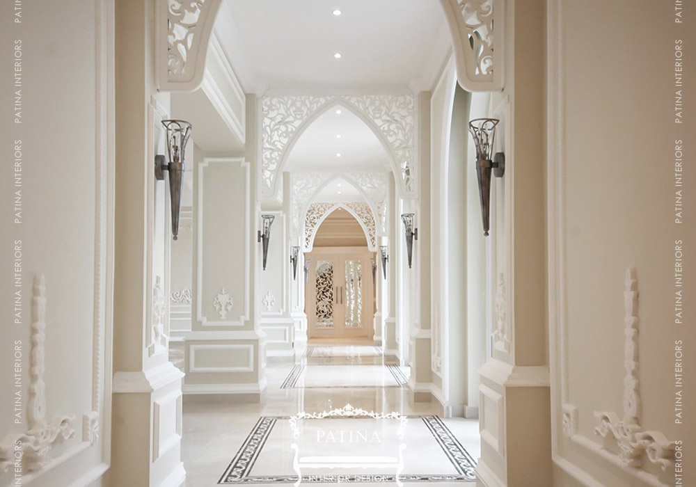 White Pearl Luxury Villa Interior Design Abu Dhabi, UAE | Patina ...